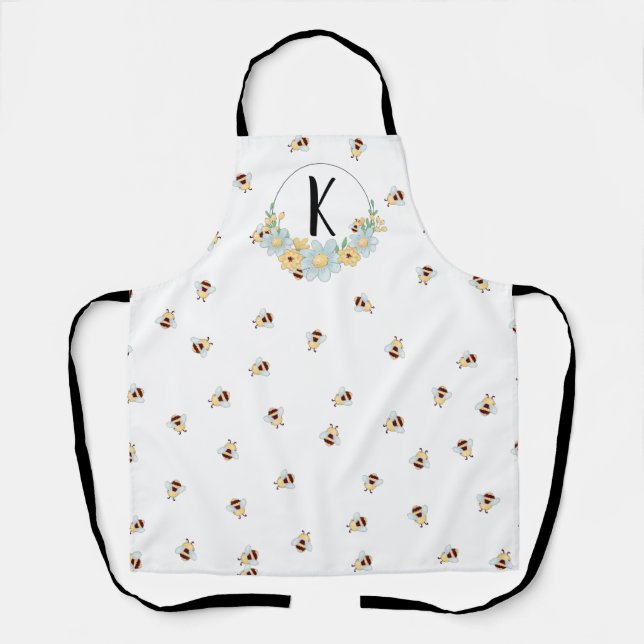 Tablier Aire d'abeille et abeille à miel (Recto)