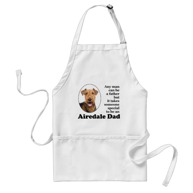 Tablier Airedale Dad Apron (Devant)