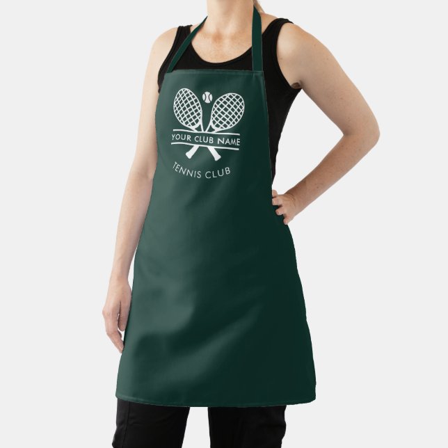 Tablier Ajouter Club de sport Nom Équipe de tennis Toute c (Insitu)