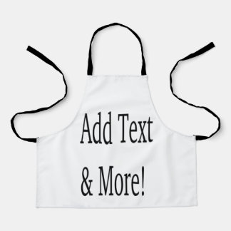 Tablier Ajouter du texte et plus ! Customisez votre propre