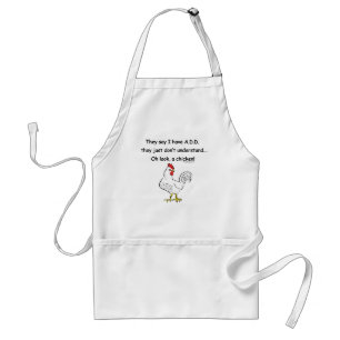 Tablier AJOUTER Humour poulet