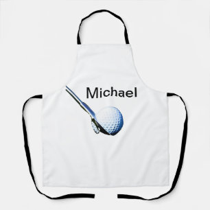 Tablier Ajouter le nom texto club de golf club sports
