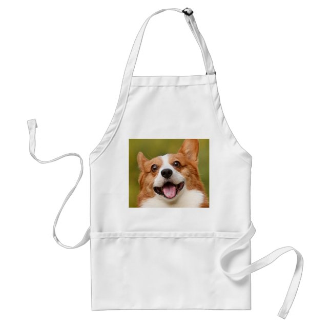 Tablier Ajouter photo de chien personnalisé Customisé (Devant)