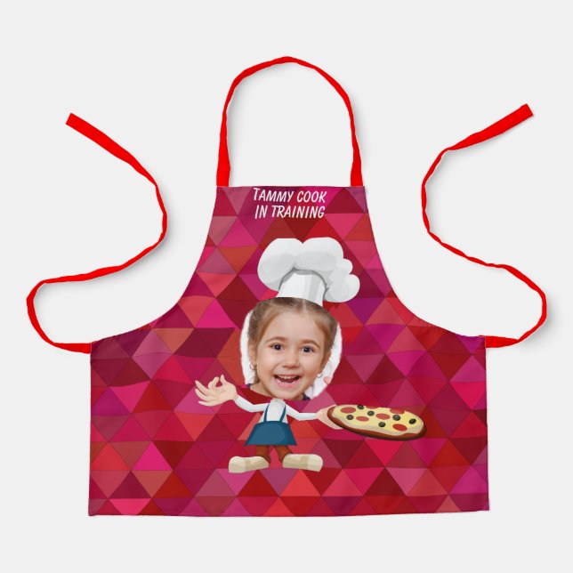 TABLIER AJOUTER UNE PHOTO ENFANTS (Recto)