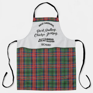 Tablier Ajouter Votre Nom Clan MacCulloch Tartan Plaid Mot