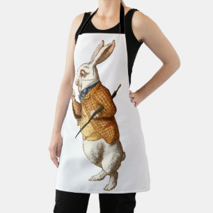 Tablier   Alice au pays des merveilles - Lapin Blanc