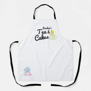 Tablier alice au pays des merveilles Thé & CAKES cuisine 