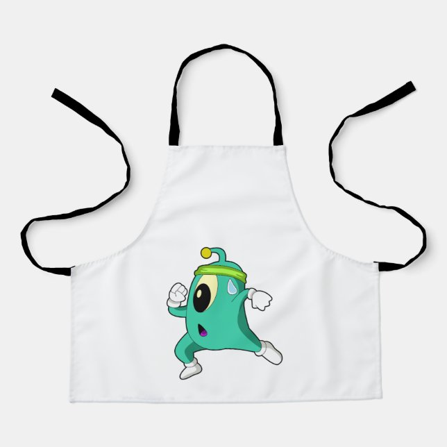 Tablier Alien en tant que coureur (Recto)