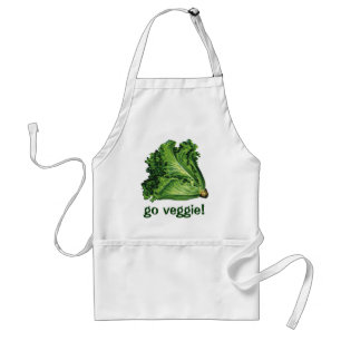 Tablier Aliments vintages, Légumes à la feuille verte