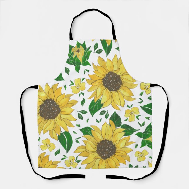 Tablier All-Over Print Apron, Medium 26"x30 (Recto)