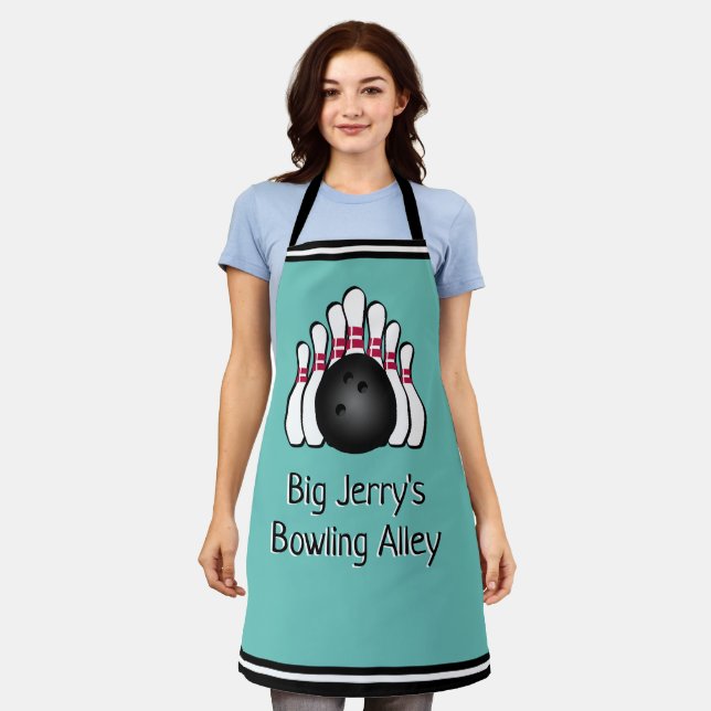 Tablier Allée de Bowling sur mesure (Porté)