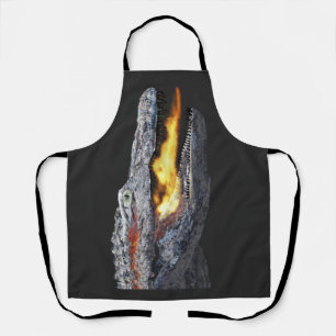 Tablier Alligator cracheur de feu