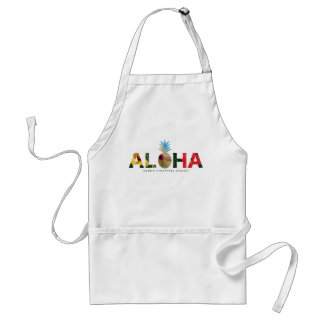 Tablier Aloha and pineapple　Hibiscus pictures