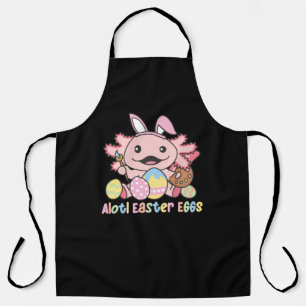 Tablier Alottes Oeufs De Pâques Axolotl Pâques Avec Pun