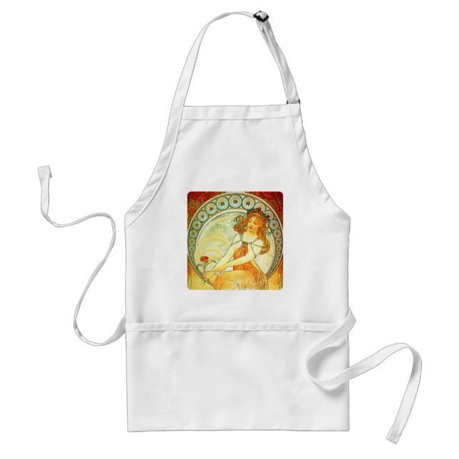 Tablier Alphonse Mucha (Devant)