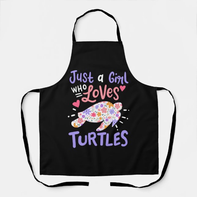 Tablier Amateur de tortue de mer (Recto)