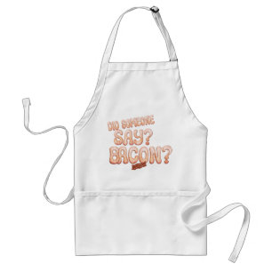 Tablier Amateurs De Bacon Adulte Apron Avec Poches Cochon 