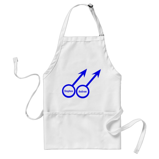 Tablier Amateurs de gays Apron personnalisable (Devant)