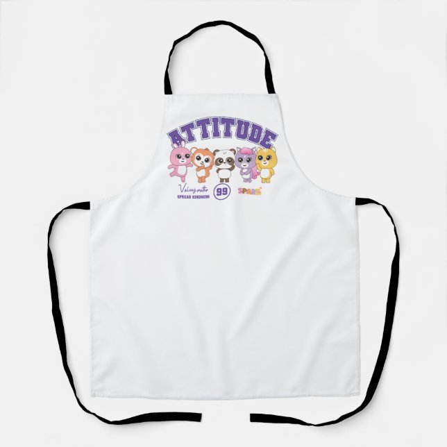Tablier Amis adorable animal Apron (Recto)