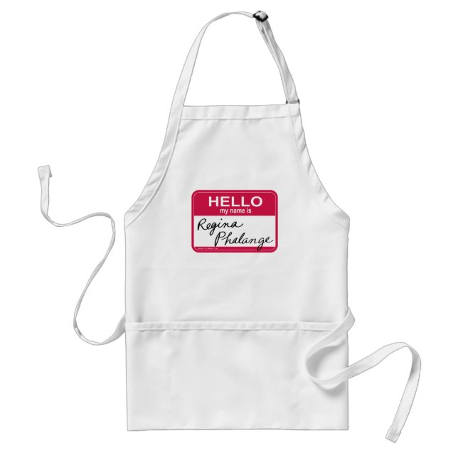 Tablier AMIS™| Bonjour, je m'appelle Regina Phalange (Devant)