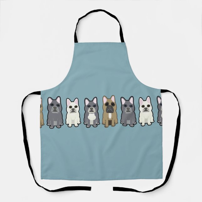 Tablier Amis Frenchie (Recto)