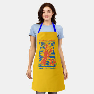 Tablier AMIS™   Vous êtes mon homard vibrant graphique