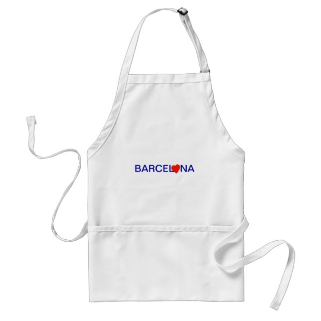 Tablier Amour de Barcelone (Devant)