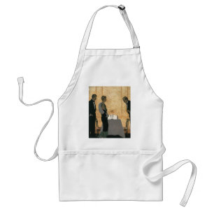 Tablier Amour et romance vintage, dîner élégant de couple