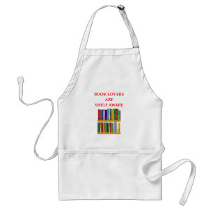 Tablier amoureux des livres