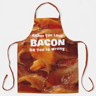 Tablier Amusant Bacon Aprons, Soit Vous Aimez Bacon Humour