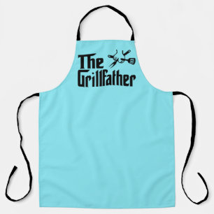 Tablier Amusant barbecue Papa art de mot