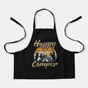 Tablier Amusant Camping Randonnée Lover Présente Happy Cam