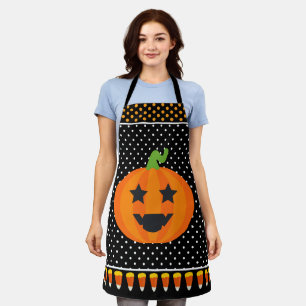 Tablier Amusant Halloween Baby Citrouille Candy Corn