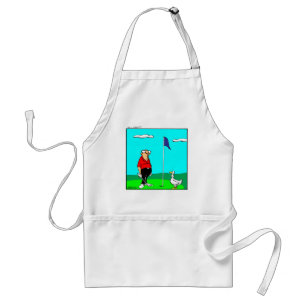 Tablier Amusant terrain d'Humour de golf
