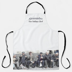 Tablier Amusante cuisine italienne sicilienne Apron