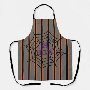 Tablier Amusement et fantaisie Halloween Spider Webs