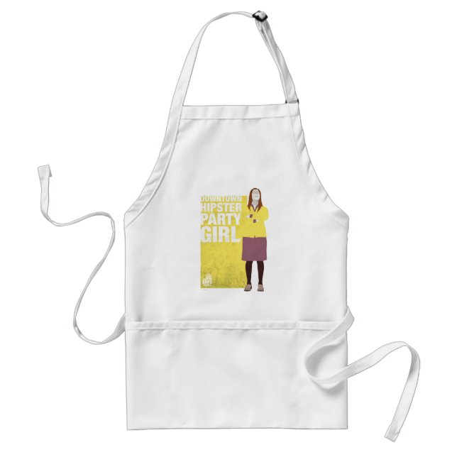 Tablier Amy | Downtown Hipster Party Girl (Devant)