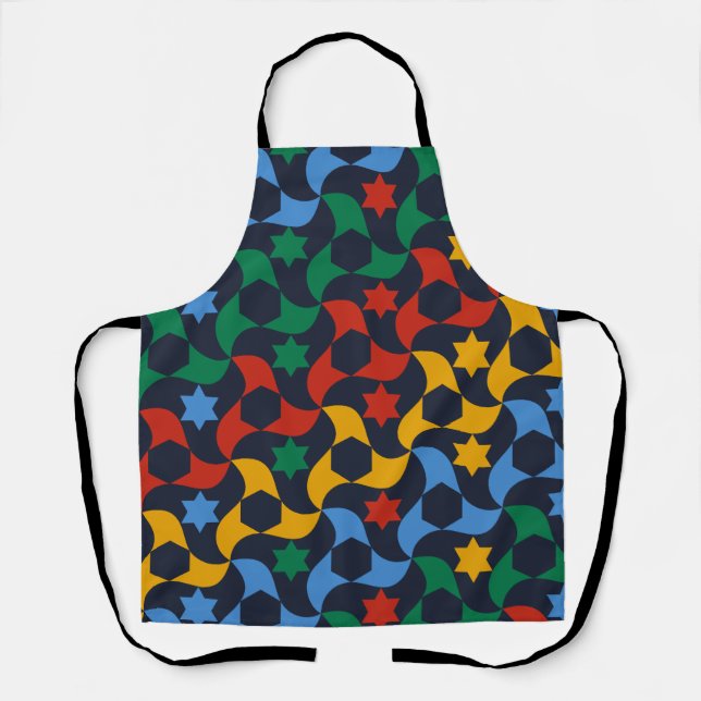 Tablier Andalusian Tiles 12 (Alhambra Palace, Granada) (Recto)