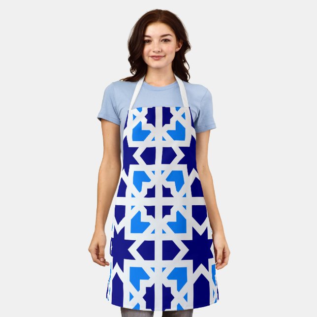 Tablier Andalusian Tiles 6 (Porté)