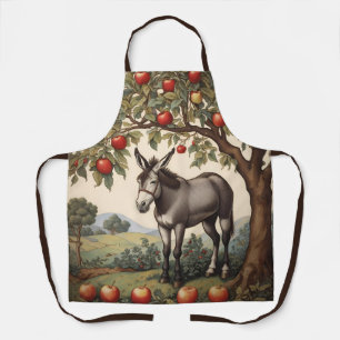 Tablier Âne vintage Sous Un Pommier