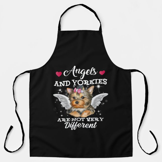 Tablier Angles et Yorkies ne sont pas différents (Recto)