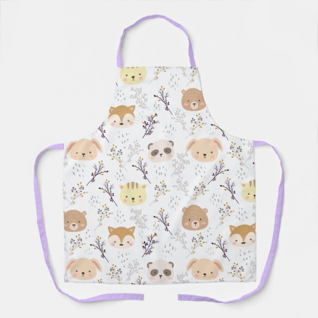 Tablier Animaux adorables (Recto)