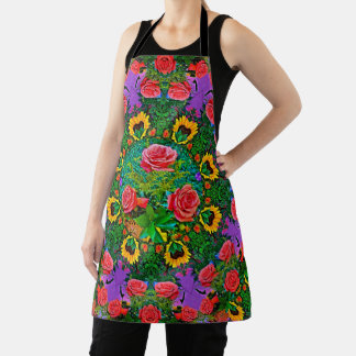 Tablier Anneaux rose rose 4