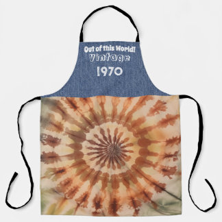 Tablier Année de naissance personnalisée Retro Tout-en-un 