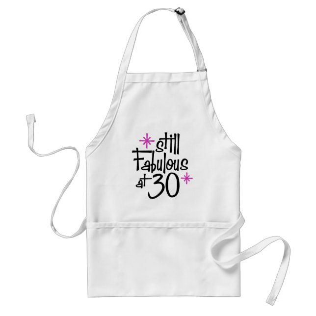 Tablier Anniversaire 30 ans (Devant)