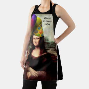 Tablier Anniversaire de Mona Lisa