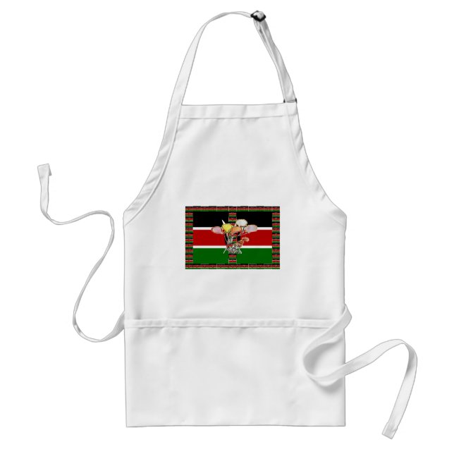Tablier anniversaire du Kenya (Devant)