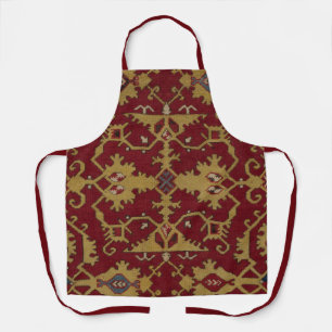 Tablier Antique géométrique Oriental Perse Motif rouge