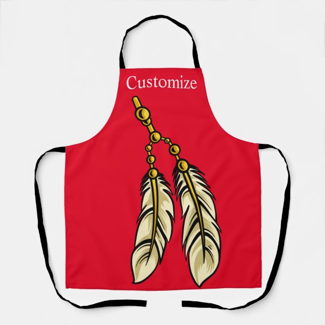 Tablier Apache Feathers Thunder_Cove (Recto)