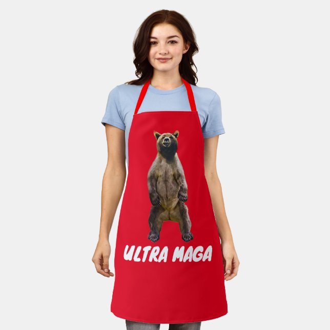 TABLIER APPAREILS DE CUISINE ULTRA MAGA GRIZZLY (Porté)